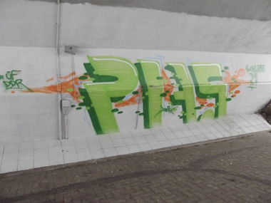 Graffiti Wall - Photo by BTT0341 - plas, leipzig