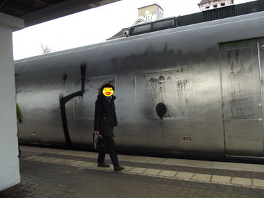 Graffiti Train - Photo by BTT0341 - po, leipzig, wholecar