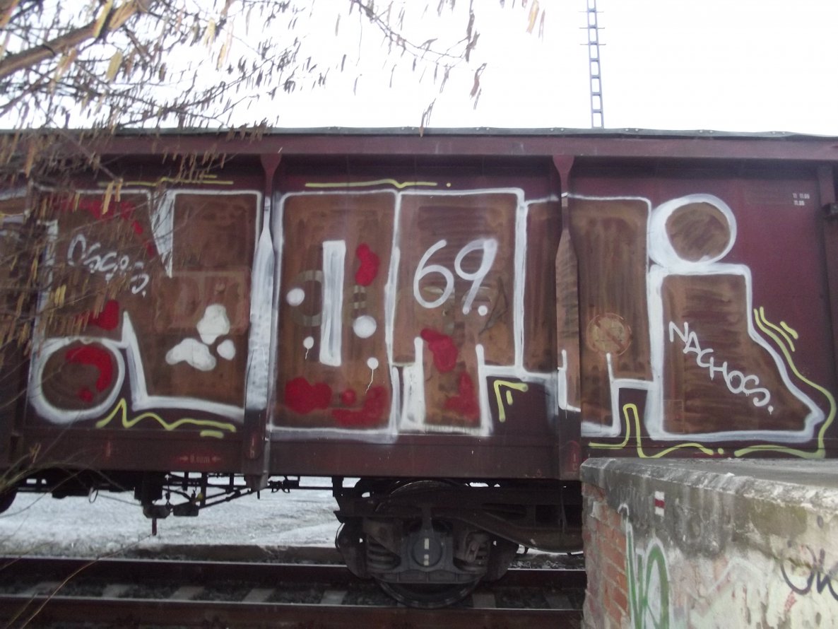Graffiti Train - Photo by BTT0341 - notti, nachos