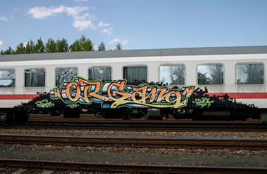 Graffiti Train - Photo by BTT0341 - org, etnik, jumbo