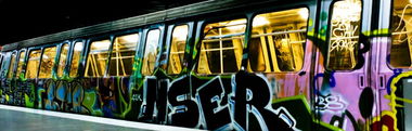 Graffiti Train - Photo by BTT0341
