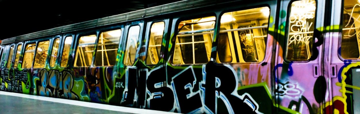 Graffiti Train - Photo by BTT0341