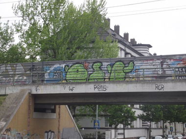 Graffiti Wall - Photo by BTT0341 - ost, leipzig