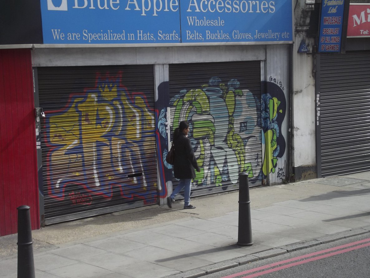 Graffiti Wall in London - Photo by BTT0341 - london