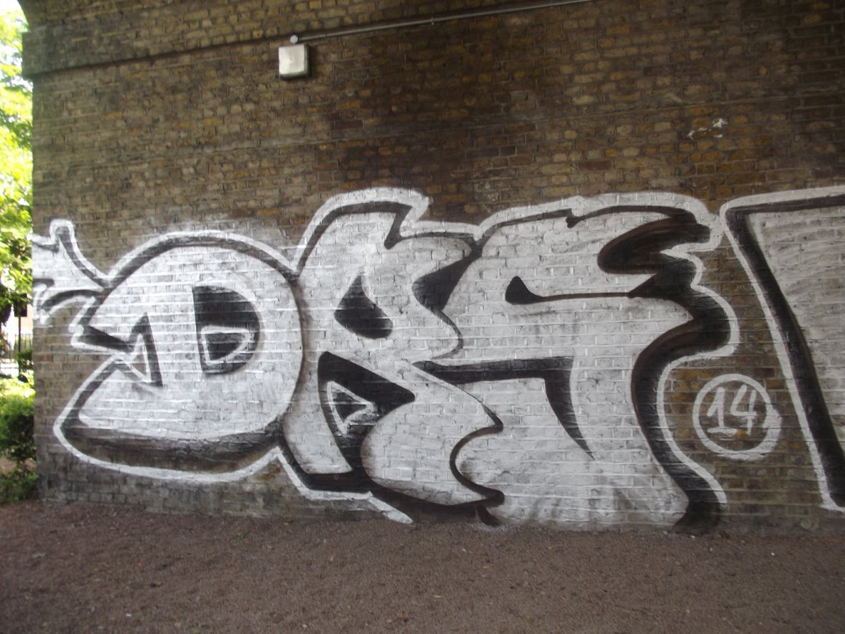 Graffiti Wall in London - Photo by BTT0341 - drs, london