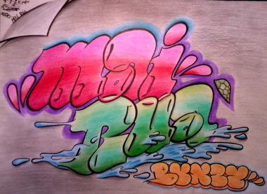 Graffiti Sketch in Hanoi - Photo by BUNNY - Bunny, UPc246, sketchdaily (2014)