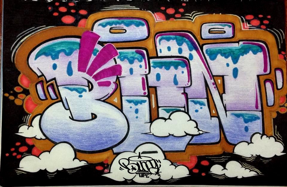 Graffiti Sketch in Hanoi - Photo by BUNNY - Bunny, UPc246, sketchdaily (2015)