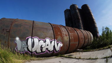 Graffiti Bombing - Photo by BURAN - Uran, Buran (2013)