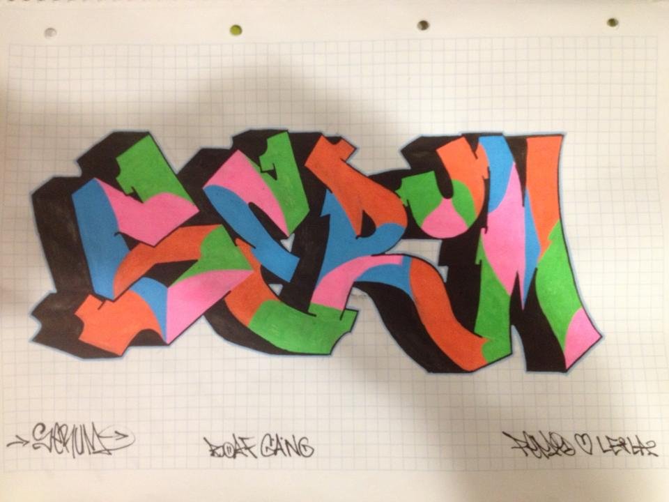 Graffiti Sketch - Photo by Babu104Pemo - serum, battle, pemo (2013)