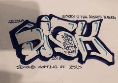 Graffiti Wall - Photo by BabyJesus - Sick, battle (2018)