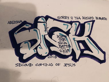 Graffiti Wall - Photo by BabyJesus - Sick, battle (2018)