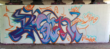 Graffiti Wall - Photo by Backfisch01 (2023)