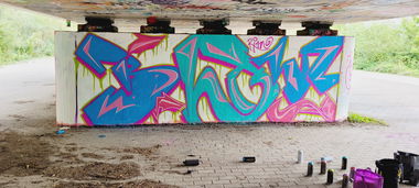 Graffiti Wall - Photo by Backfisch01 (2023)