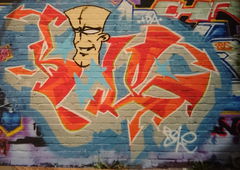 Graffiti Wall - Photo by Backfisch01 (1996)