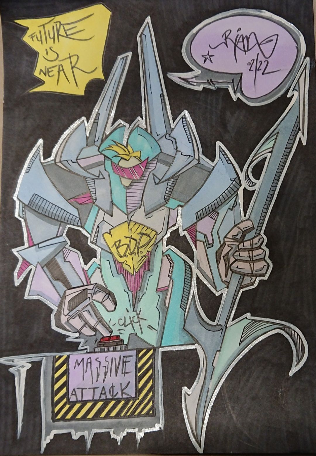 Graffiti Sketch - Photo by Backfisch01 (2022)