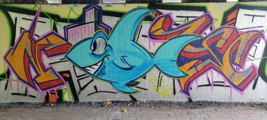 Graffiti Wall - Photo by Backfisch01 - rida (2026)