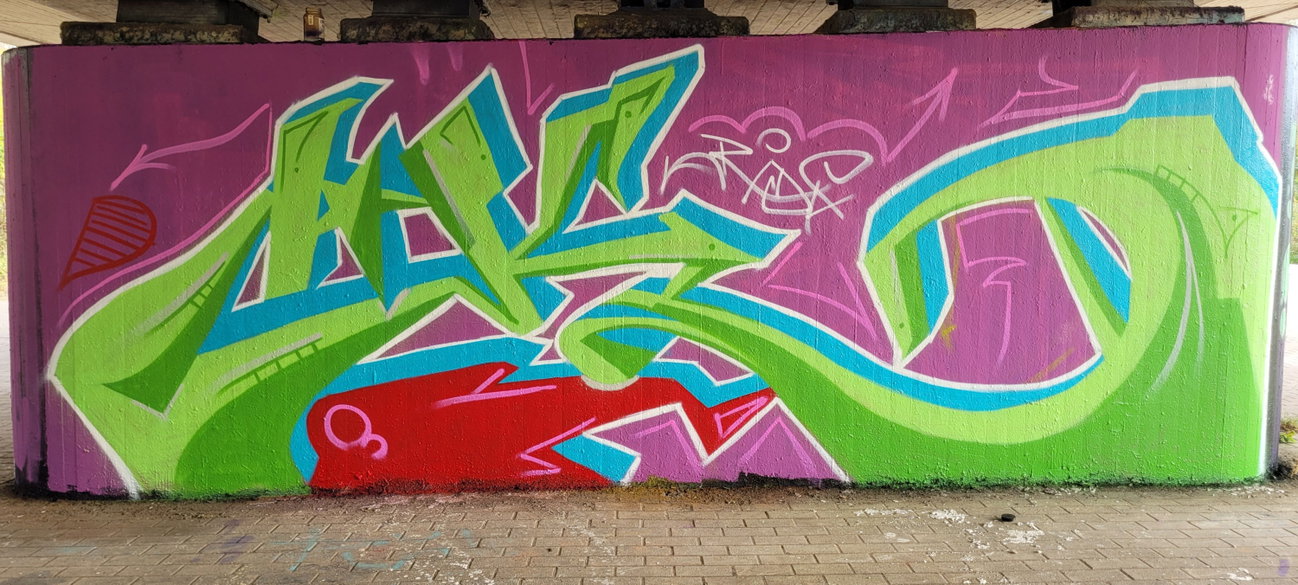 Graffiti Wall - Photo by Backfisch01 - rida (2026)