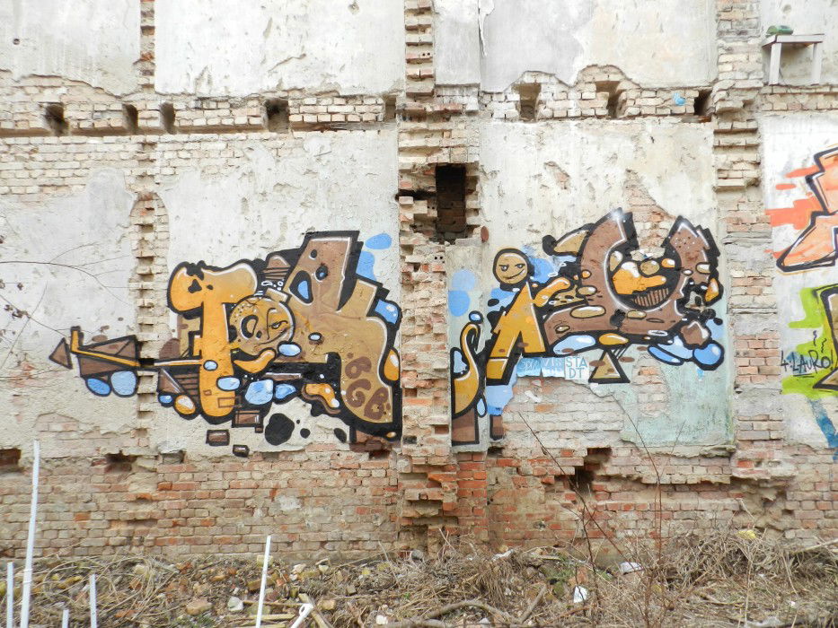 Graffiti Wall in halle - Photo by BackgroundBoys - tokio, bgb