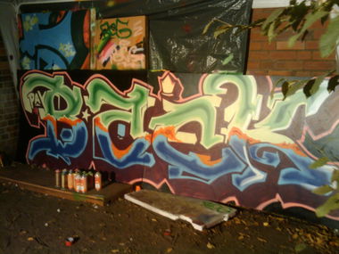 Graffiti Wall - Photo by Backoner