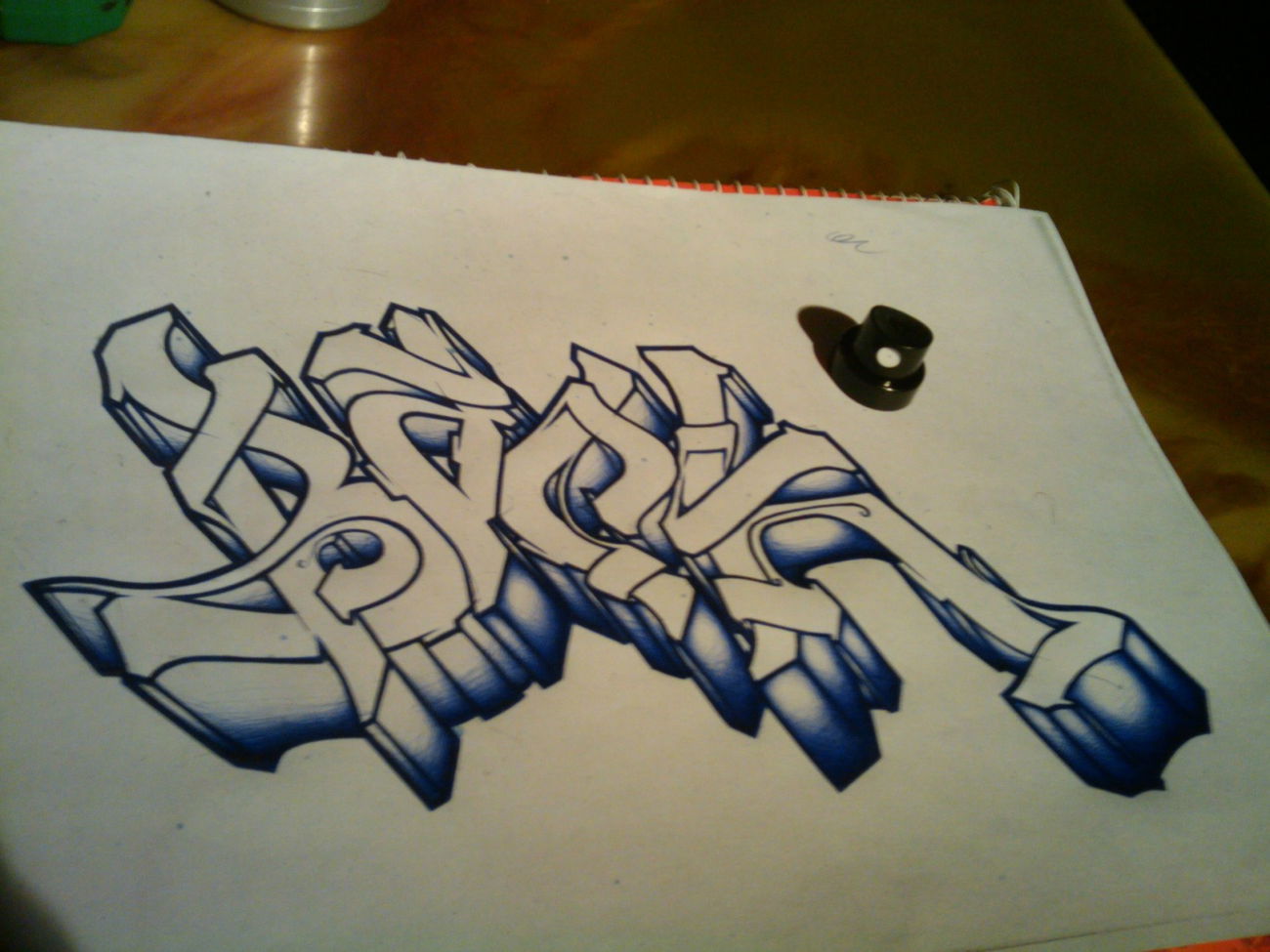 Graffiti Sketch - Photo by Backoner