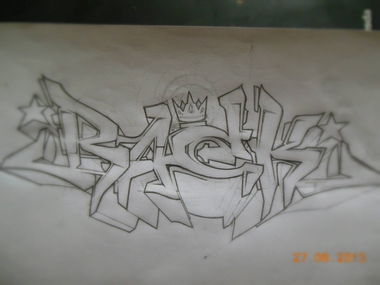 Graffiti Sketch - Photo by Backoner