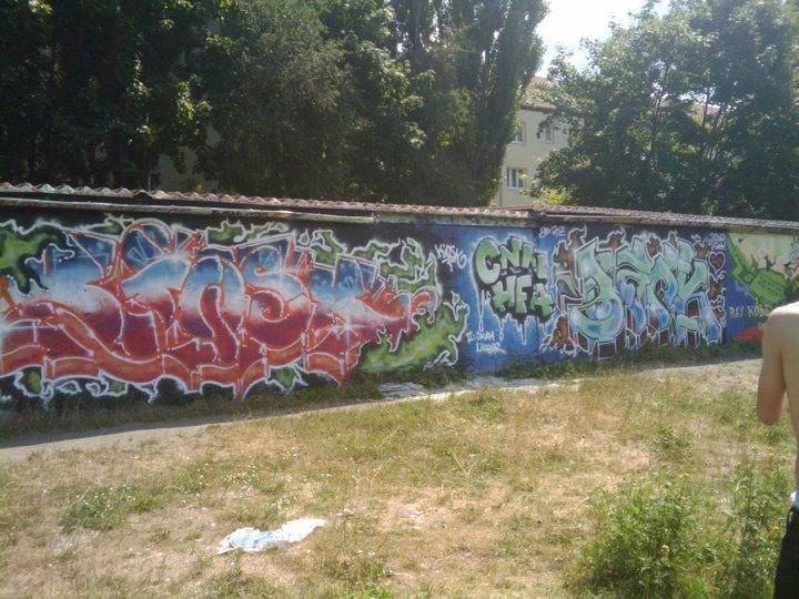 Graffiti Wall - Photo by Backoner (2011)