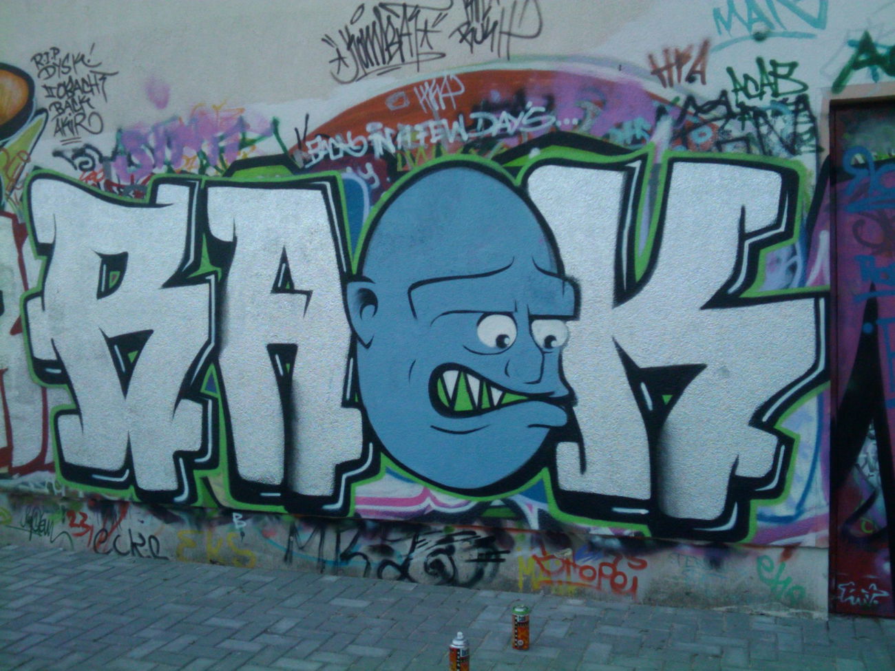 Graffiti Wall - Photo by Backoner