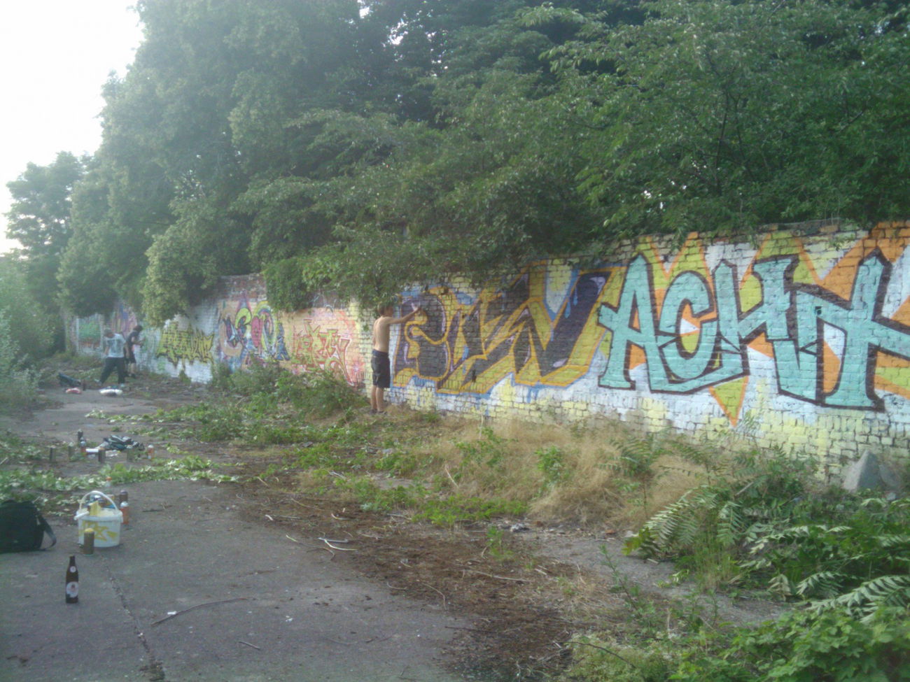 Graffiti Wall - Photo by Backoner