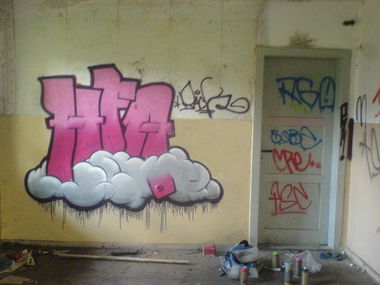 Graffiti Wall - Photo by Backoner