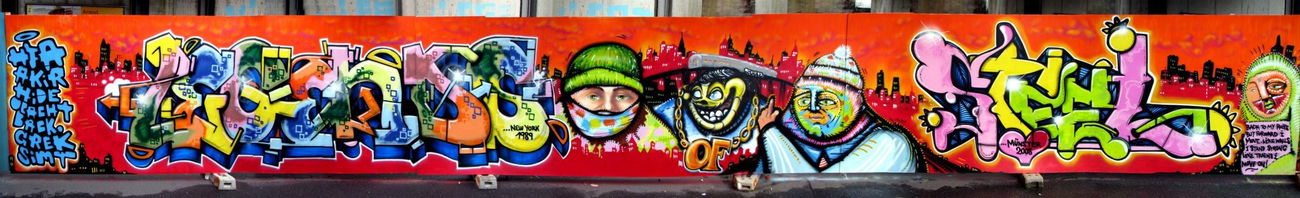 Graffiti Wall - Photo by Backoner - Akir, Hide, Grek