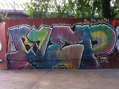Graffiti Wall in Moscow - Photo by Baep - baep, ???? (2013)