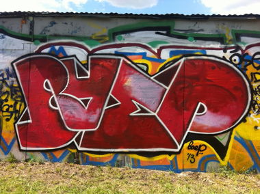 Graffiti Wall in Moscow - Photo by Baep - ????, baep (2013)