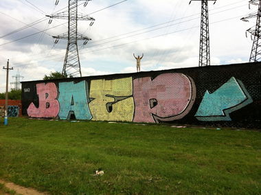 Graffiti Wall in Moscow - Photo by Baep - baep (2012)
