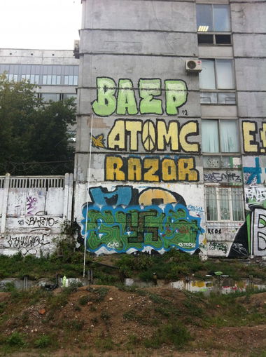 Graffiti Bombing in Moscow - Photo by Baep - baep, ???? (2012)