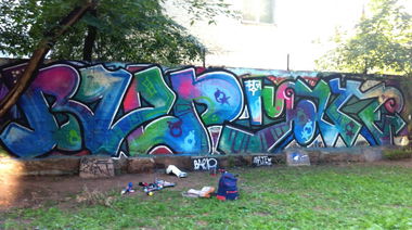 Graffiti Wall in Moscow - Photo by Baep - ????mate (2013)