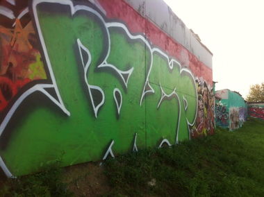 Graffiti Wall - Photo by Baep