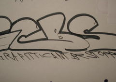 Graffiti Sketch - Photo by BaerTigerMann - gcbs, Wrath (2014)
