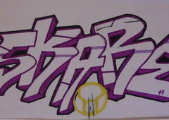 Graffiti Sketch - Photo by BaerTigerMann - Skare, Wrath (2014)