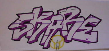 Graffiti Sketch - Photo by BaerTigerMann - Skare, Wrath (2014)