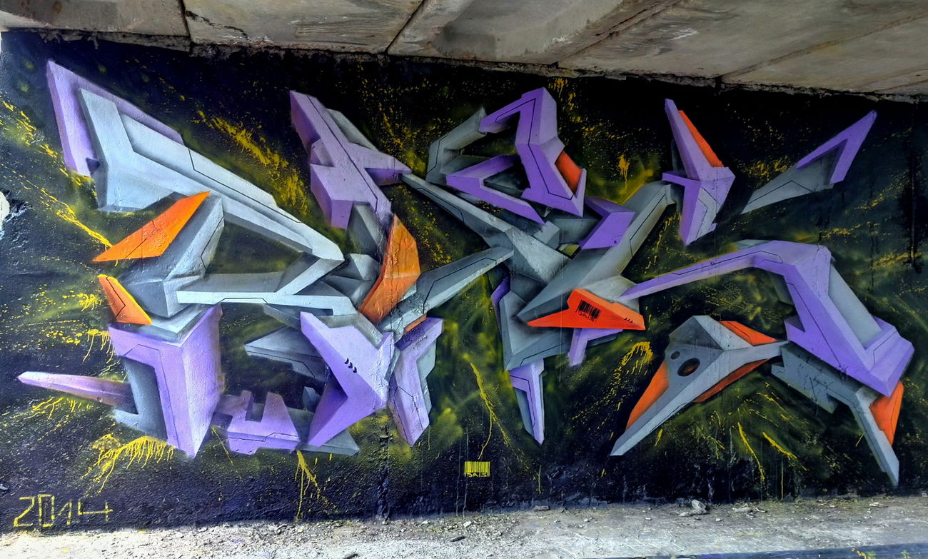Graffiti Wall in Российская Федерация - Photo by Bais8415 - bais, 8415, MTW (2014)