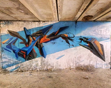 Graffiti Wall in Российская Федерация - Photo by Bais8415 - bais, 8415, MTW (2015)