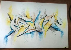 Graffiti Sketch - Photo by BaldHead