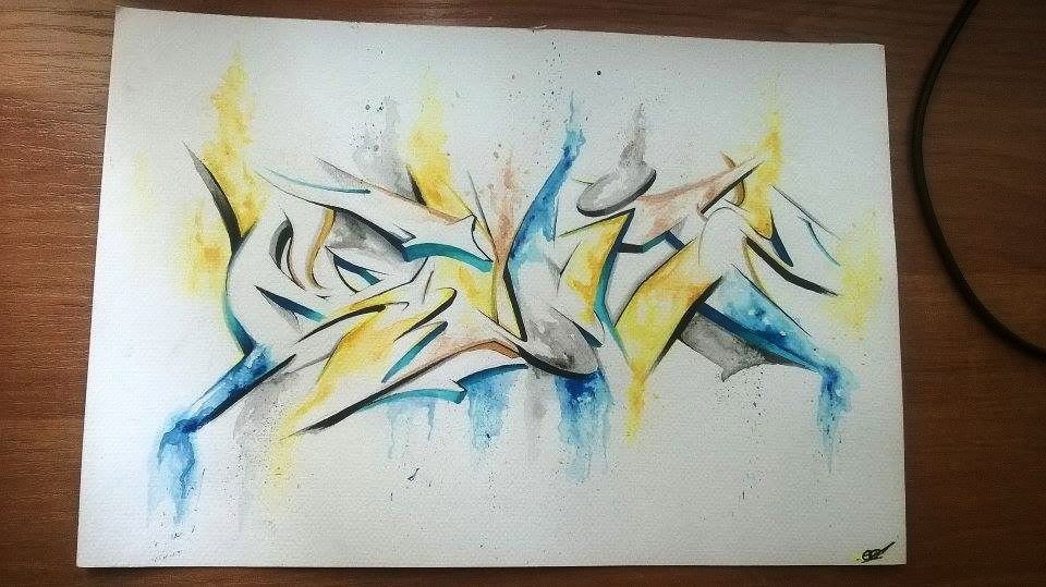 Graffiti Sketch - Photo by BaldHead