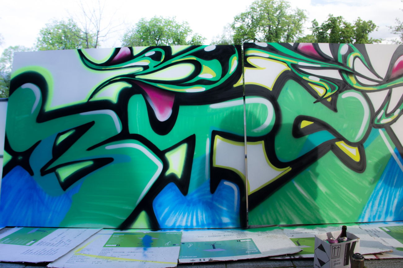 Graffiti Wall in Rottweil - Photo by BamTamSuppe - BTS