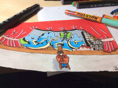 Graffiti Wall - Photo by BanGoneR