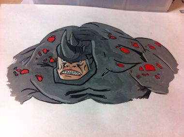 Graffiti Sketch in Kubinka - Photo by BanGoneR (2013)