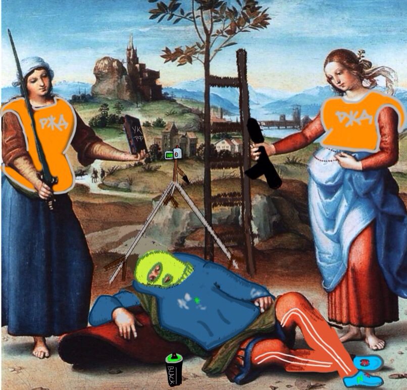 Graffiti Artwork in Kubinka - Photo by BanGoneR (2014)