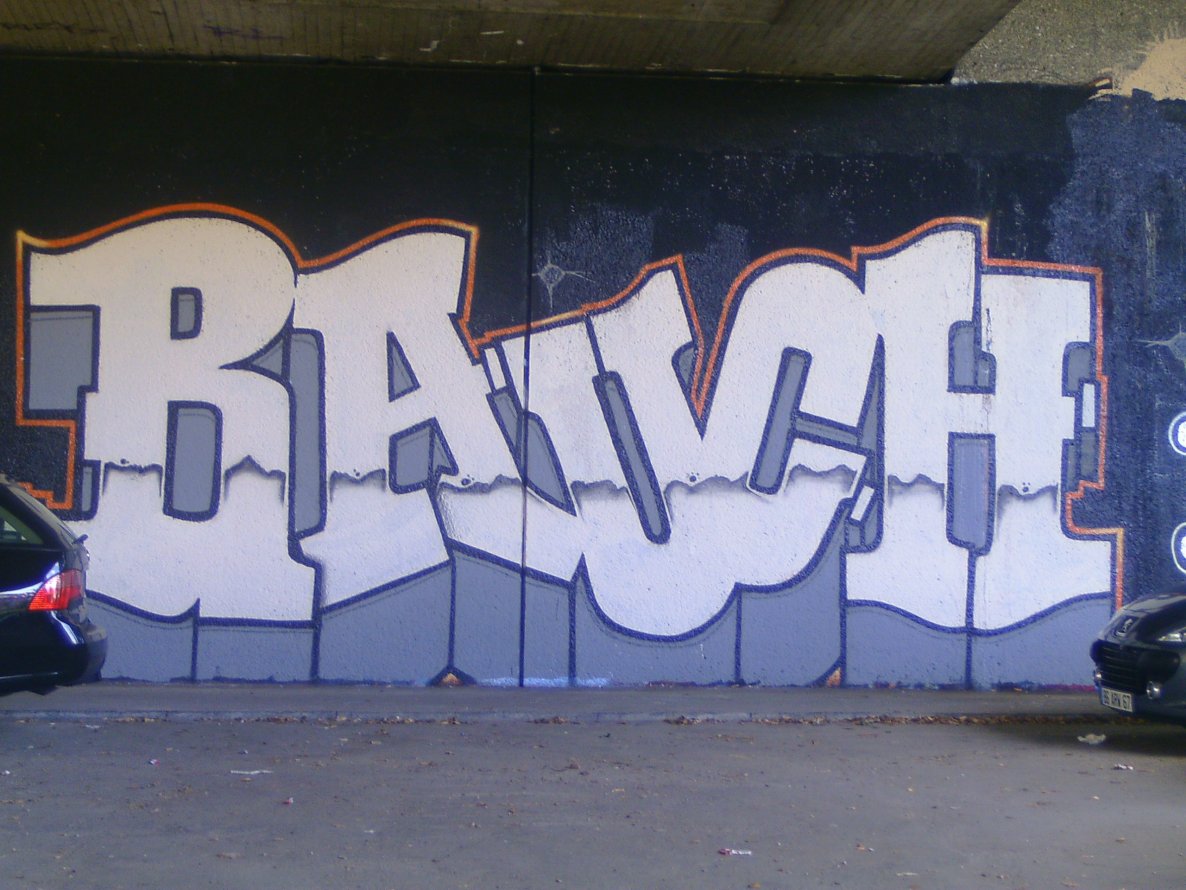Graffiti Wall in Karlsruhe - Photo by Bananensaft - Bauch, sb, karlsruhe