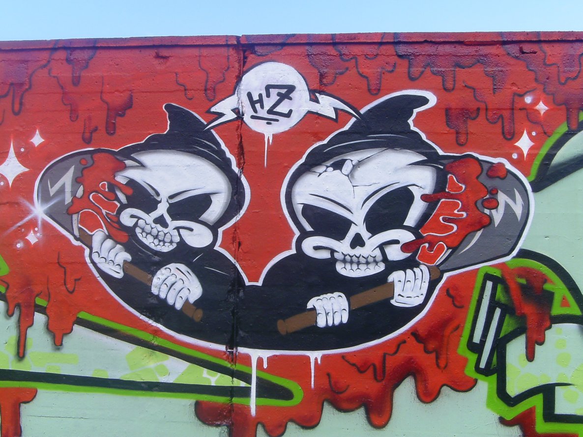 Graffiti Wall in Karlsruhe - Photo by Bananensaft - Charakter, carry, karlsruhe