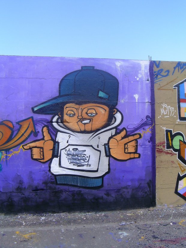 Graffiti Wall in Karlsruhe - Photo by Bananensaft - Mism, karlsruhe